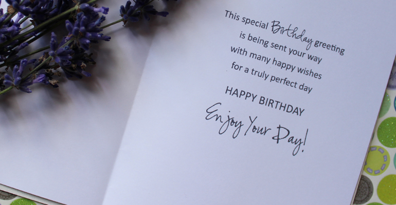 Birthday Verses